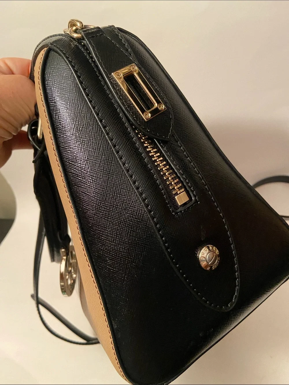 Henri Bendel West 57th Patchwork Satchel Bag